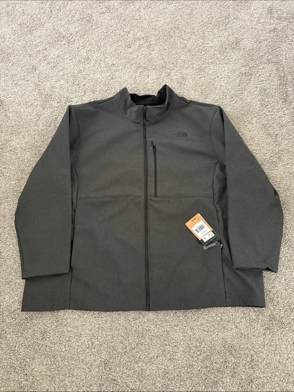 The North Face Men's Big Apex Bionic 3 Jacket Gray 5X NEW